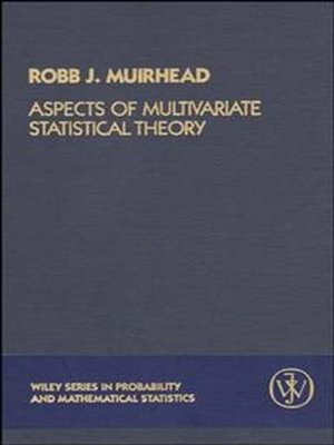 cover image of Aspects of Multivariate Statistical Theory